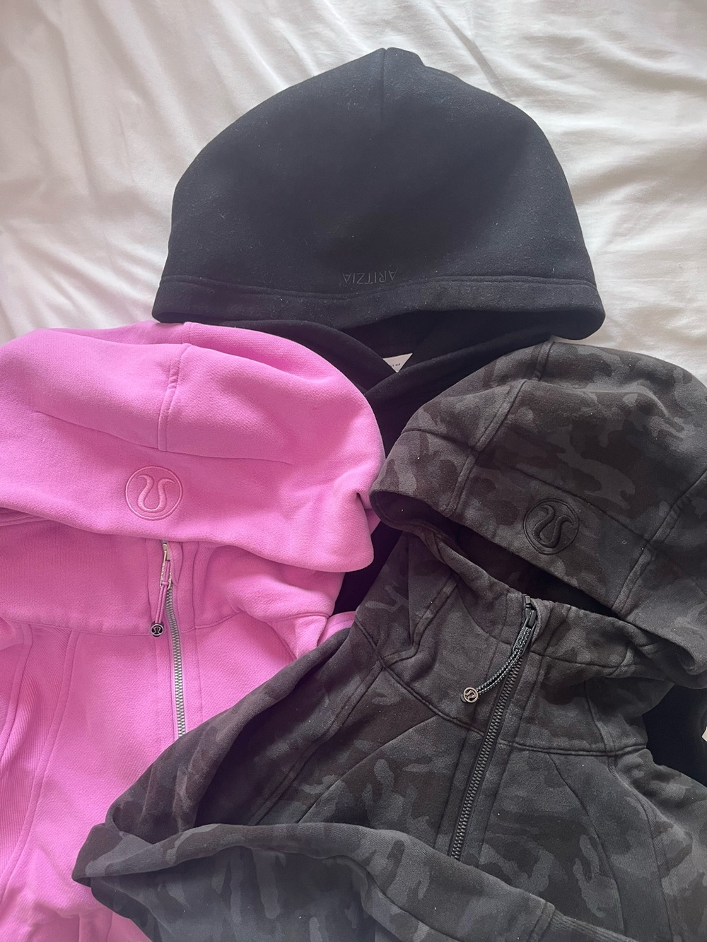 Bundle of Lululemon Scubas and Aritzia Sweatfleece Hoodie